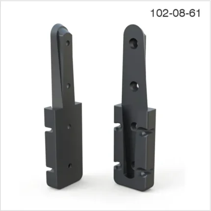 MES.SPOJKA NA LIZGANJE PVC 128MM CRNA