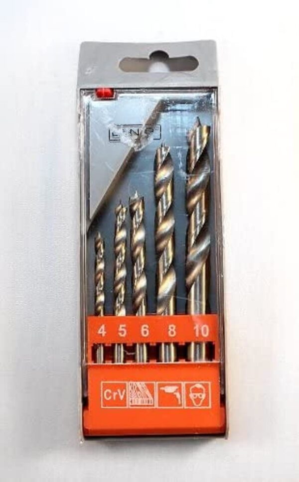 SET BURGII ZA DRVO 4-10MM P8 5PAR